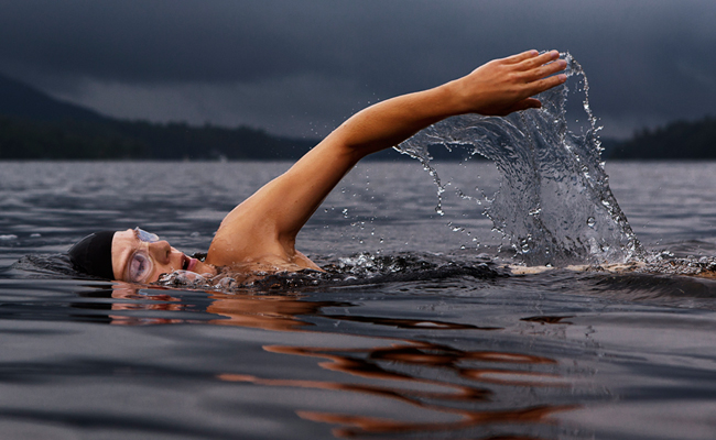 swimming